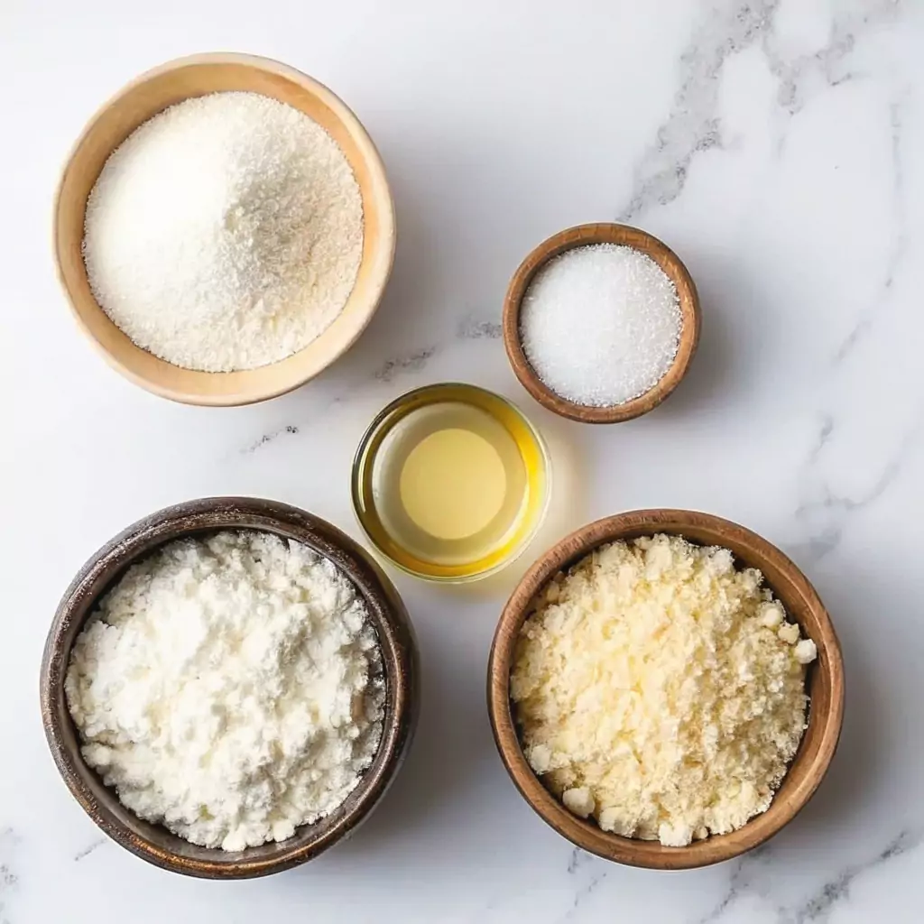 gluten free bread ingredients setup