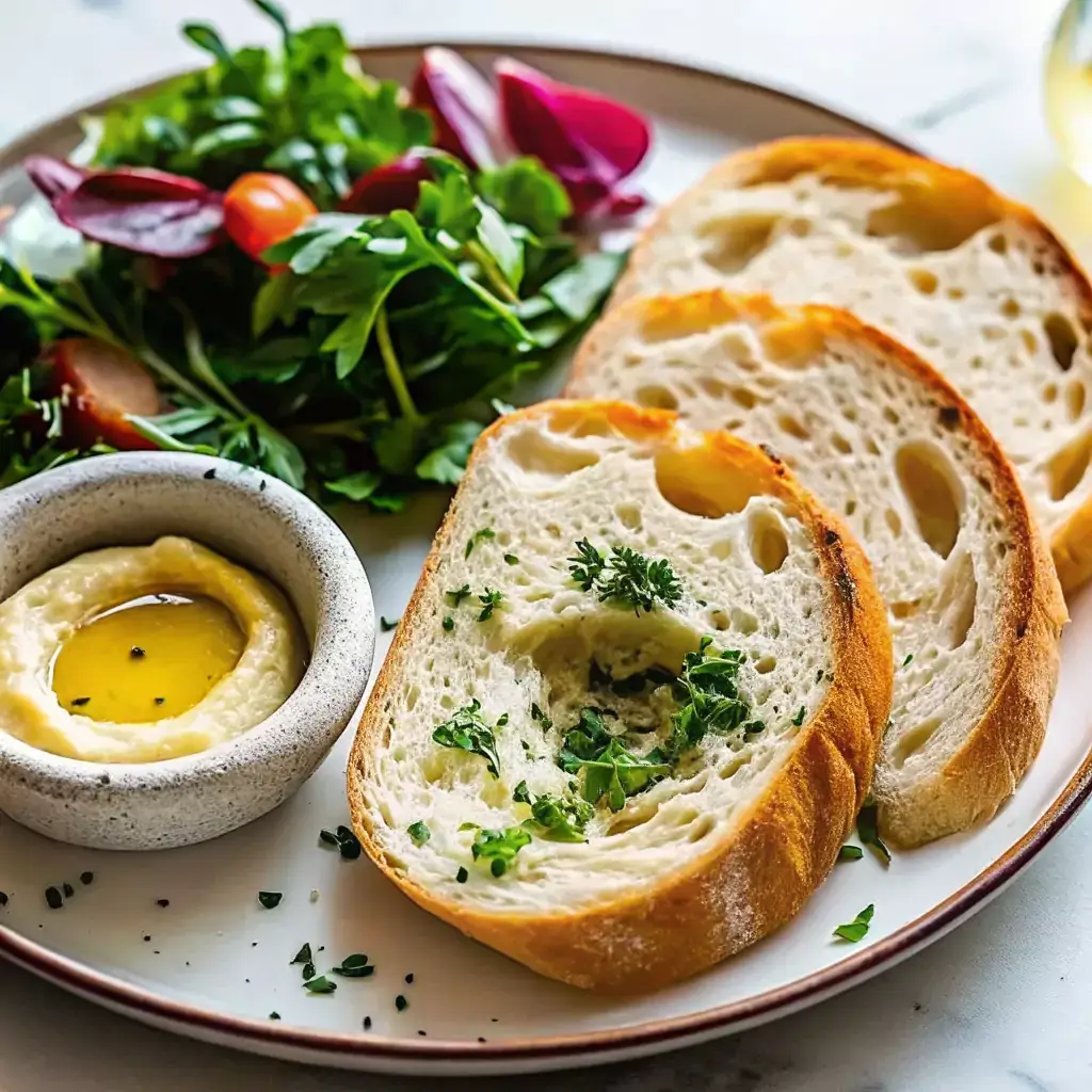serving-no knead gluten free bread