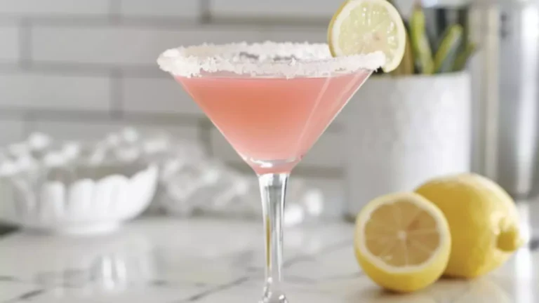 Pink Lemon Drop Martini
