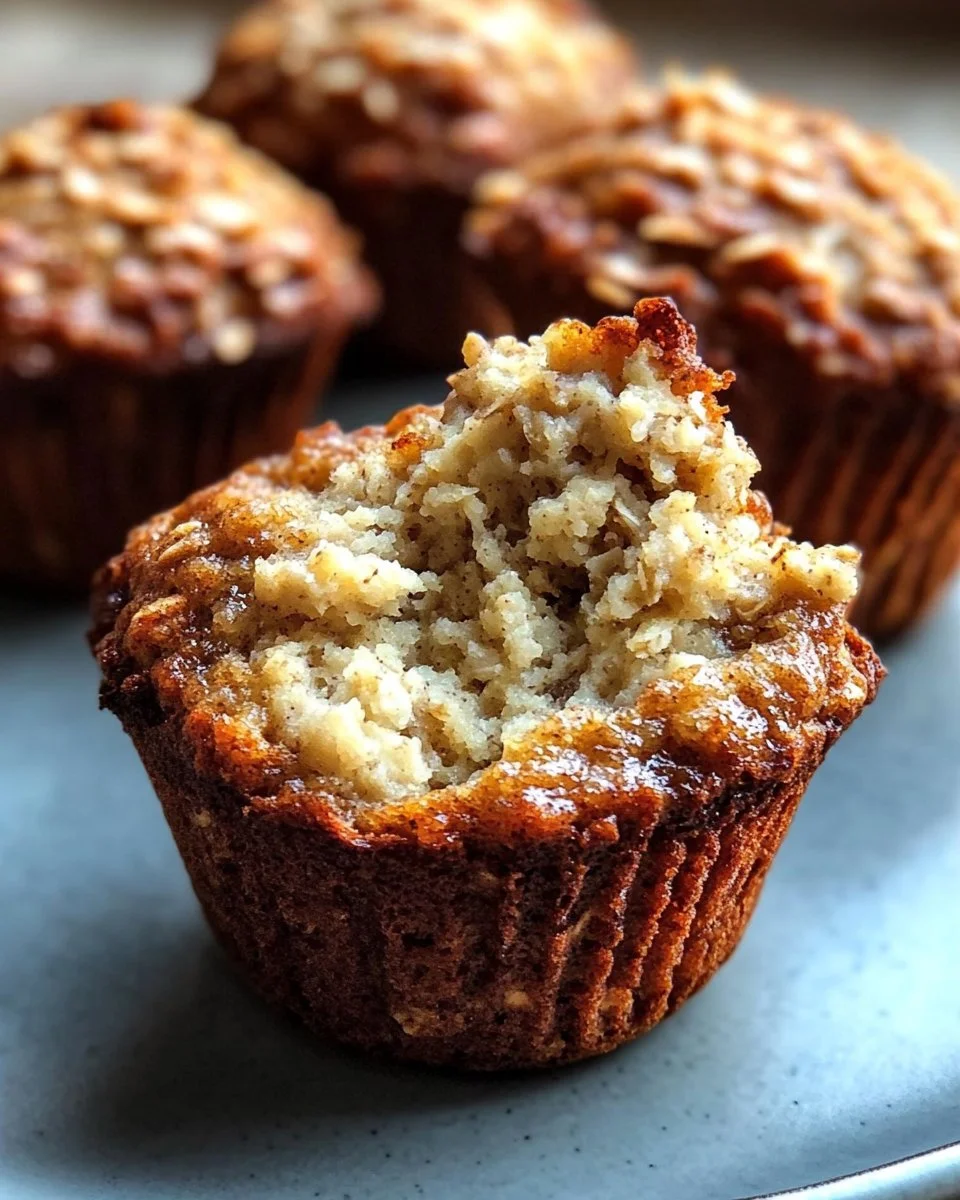 Amazing Banana Oat Muffins