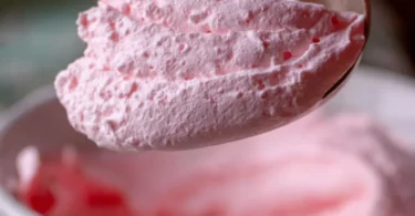 Creamy Keto Jello Whips dessert in a bowl, low-carb and delicious