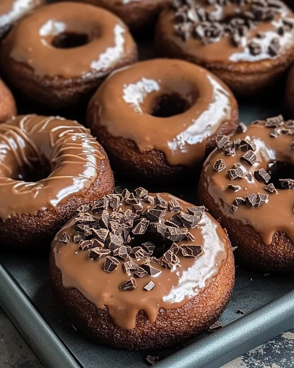Homemade Chocolate Donuts