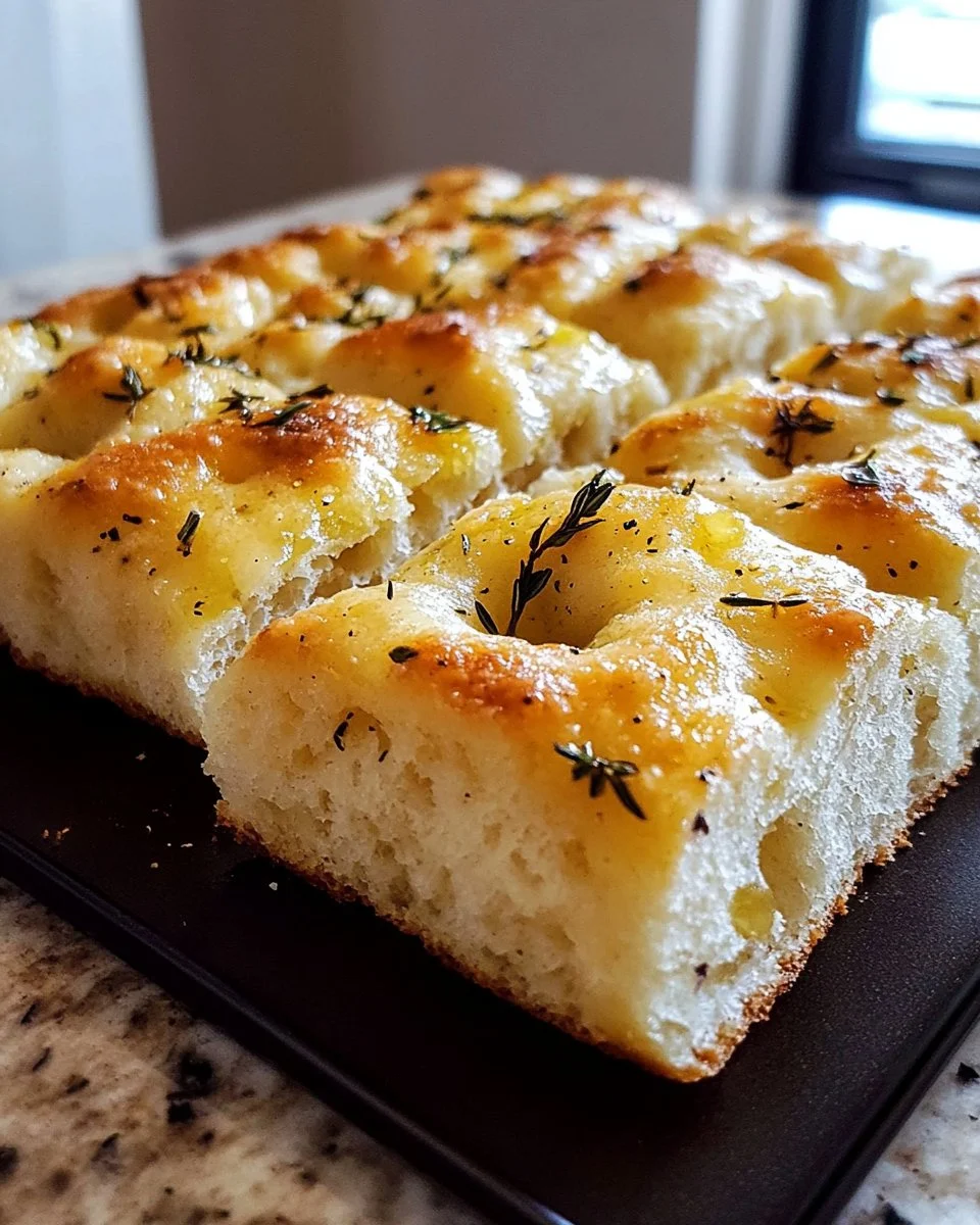 Homemade Gluten-Free Focaccia Bread