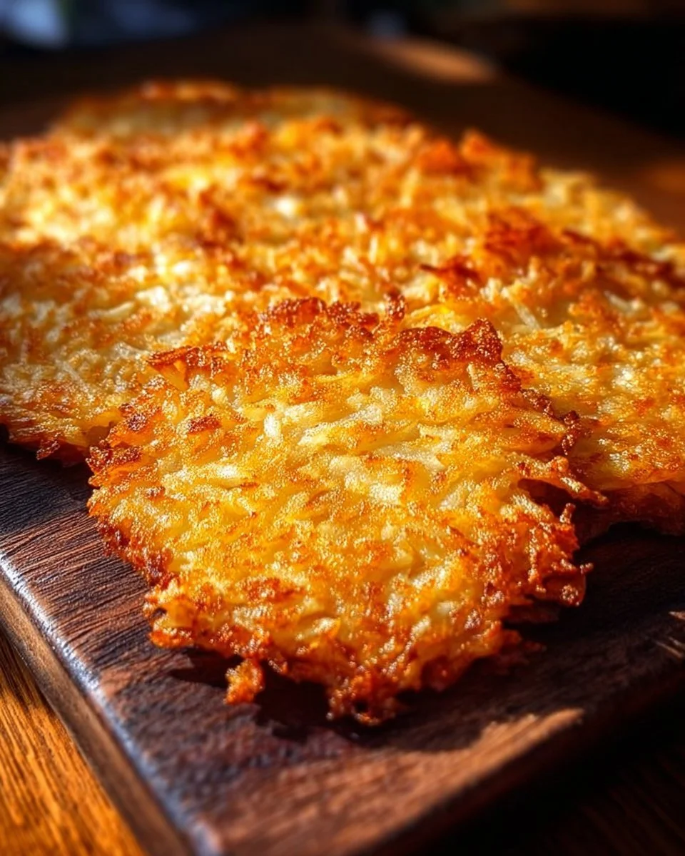 Homemade McDonald's Hash Browns cooked to golden perfection