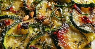 Delicious Italian zucchini cake with fresh zucchini and rich flavors