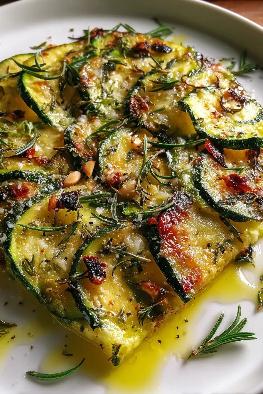 Delicious Italian zucchini cake with fresh zucchini and rich flavors