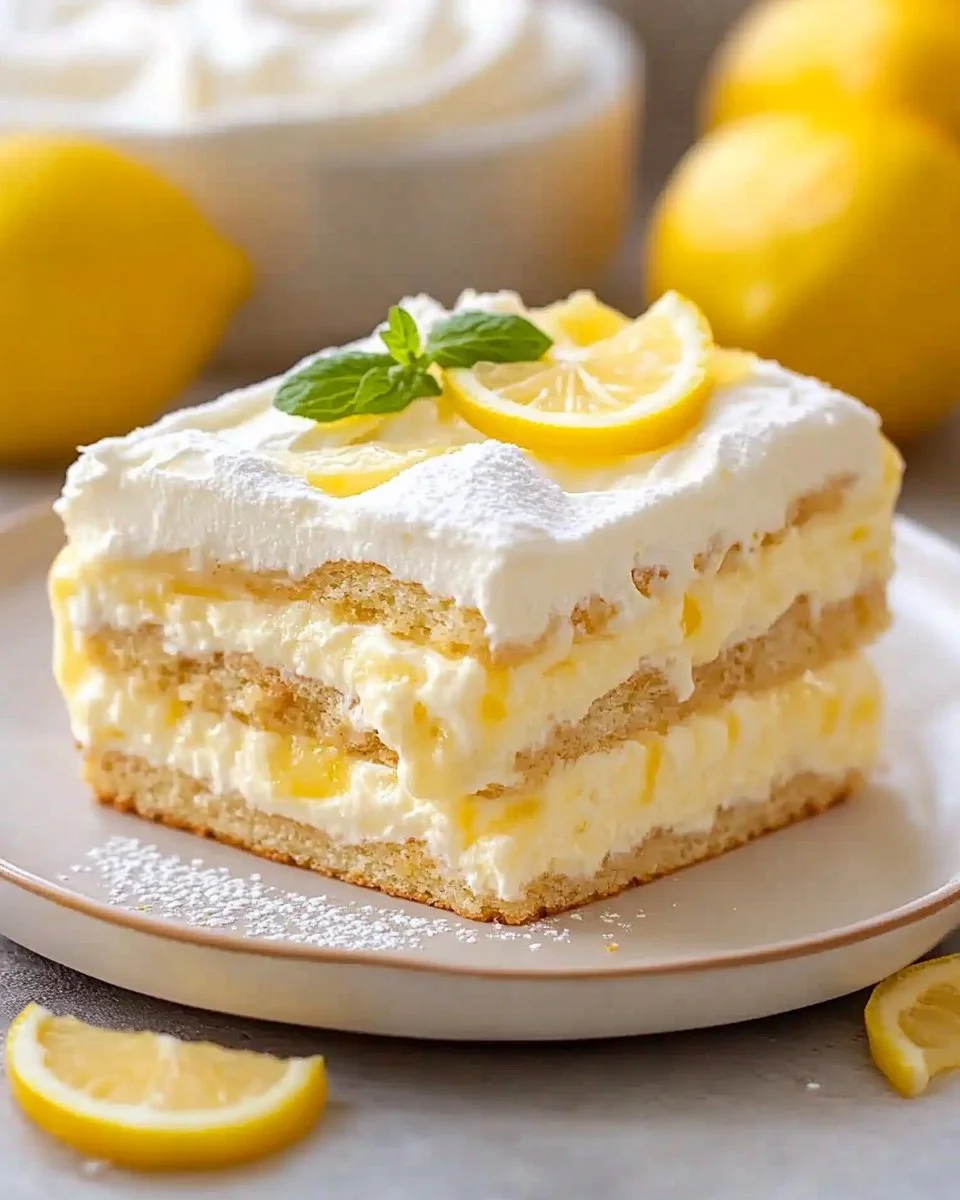 Lemon Tiramisu