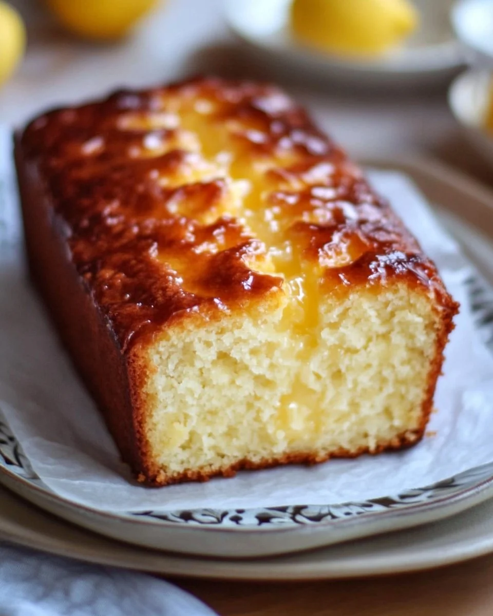 Moist Lemon Yogurt Cake