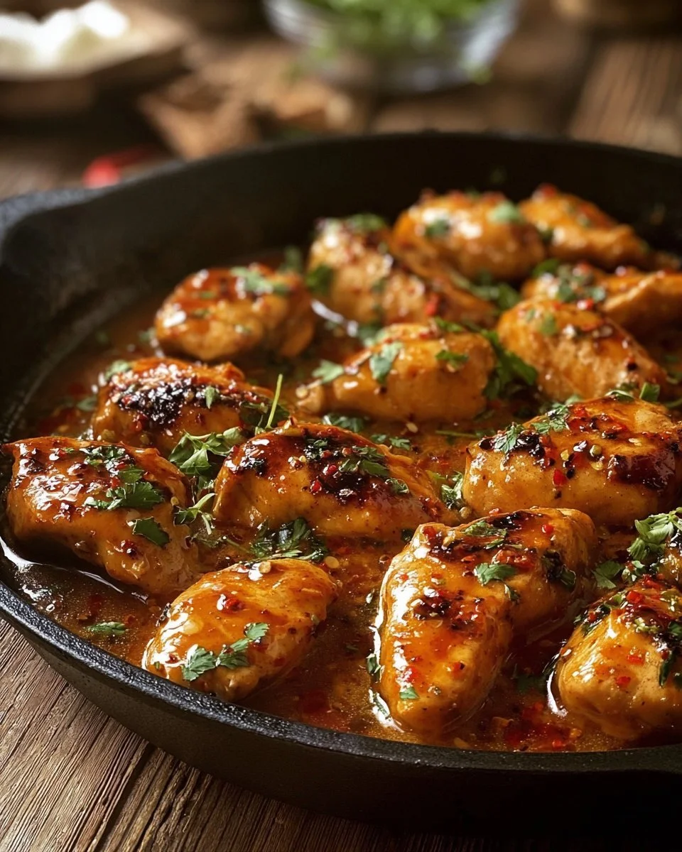 Texas Roadhouse Butter Chicken Skillet with rich sauce and tender chicken
