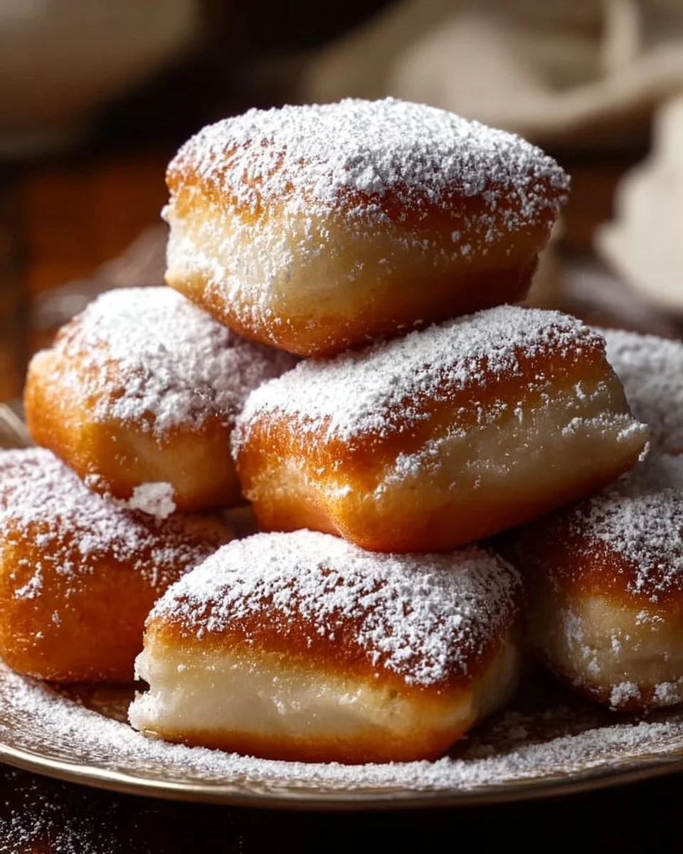 Delicious Vanilla French Doughnuts topped with glaze and sprinkles