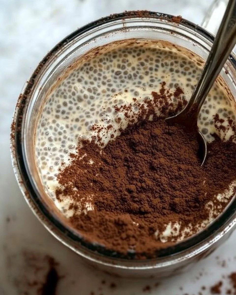 Viral Tiramisu Chia Pudding