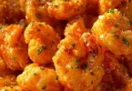 Delicious Bang Bang Shrimp served with a spicy sauce