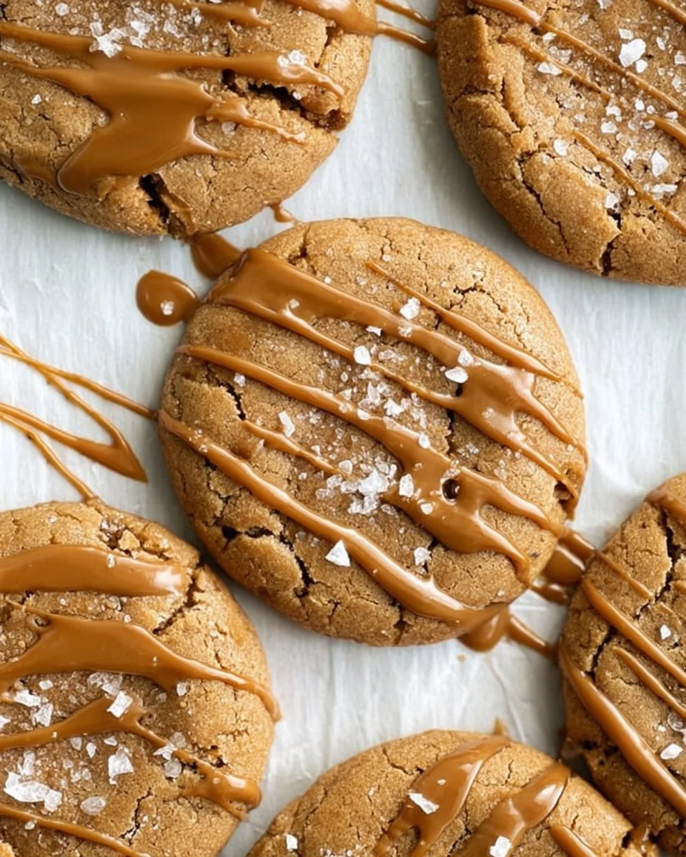 Delicious Biscoff cookie butter cookies displayed on a plate