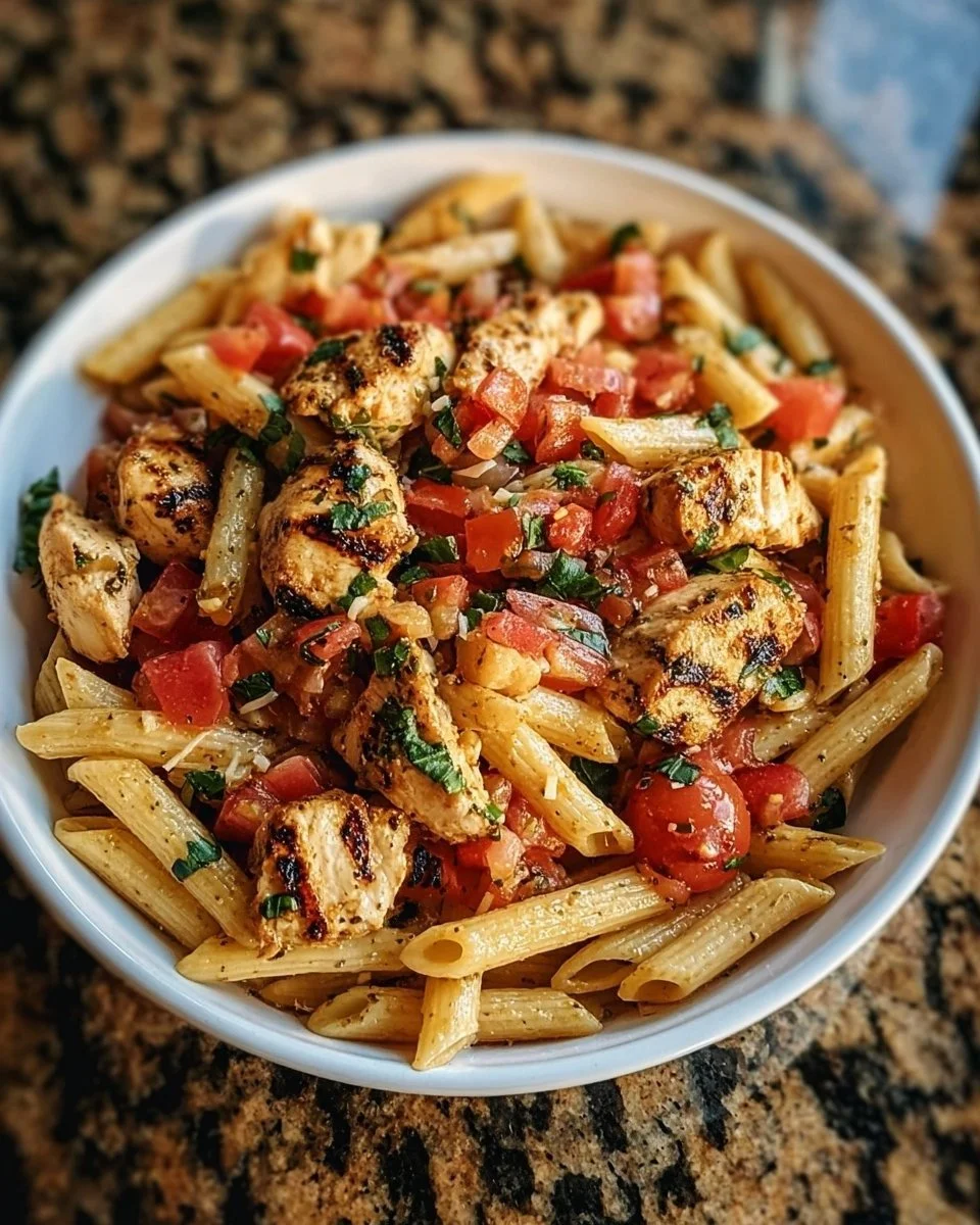 Bruschetta Chicken Pasta