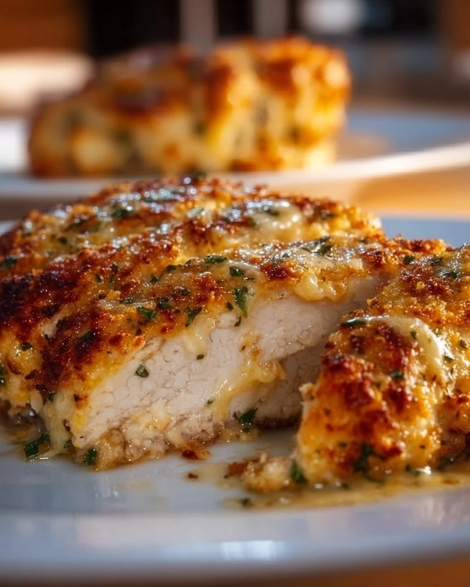 Cheesy Crust Chicken