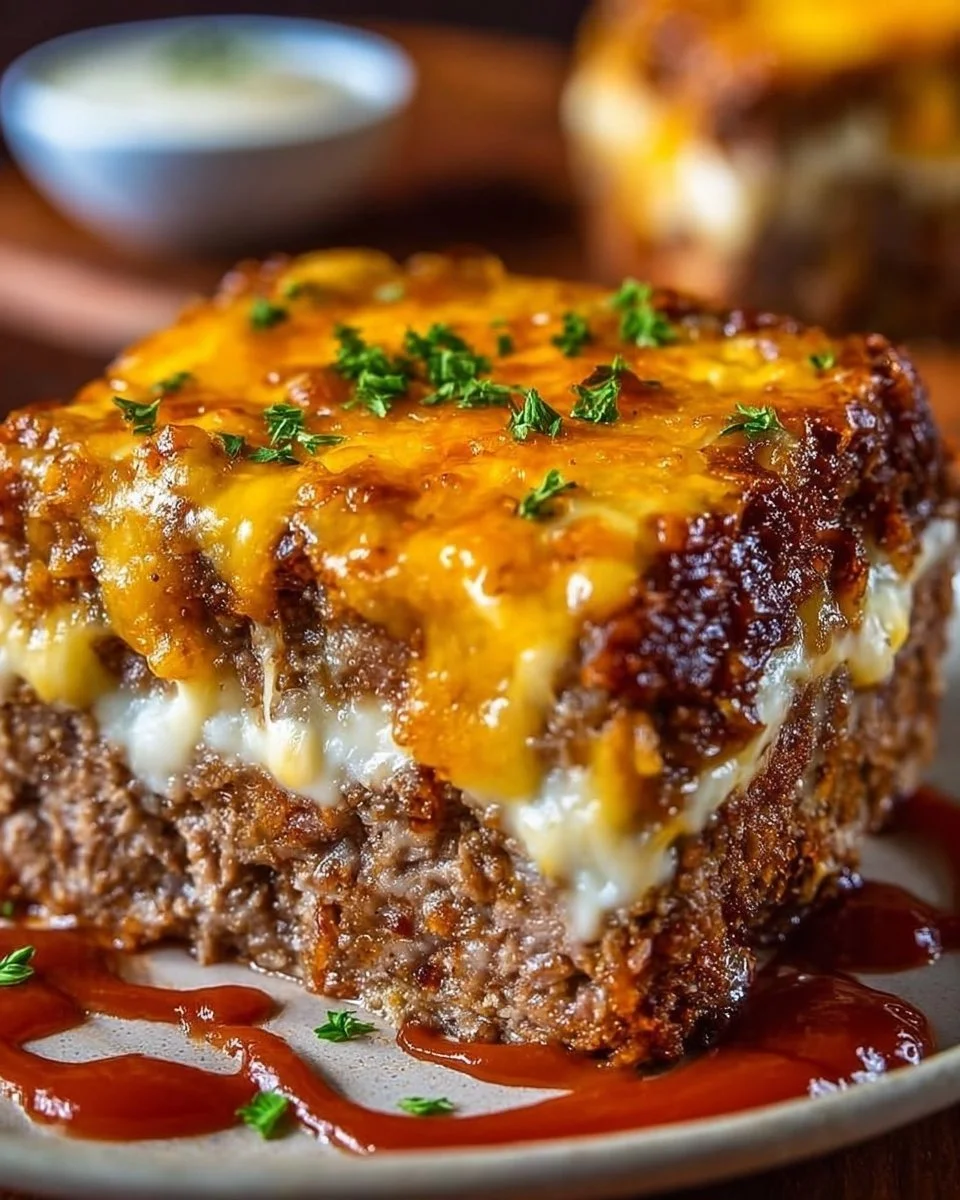 Cheesy Meatloaf Casserole