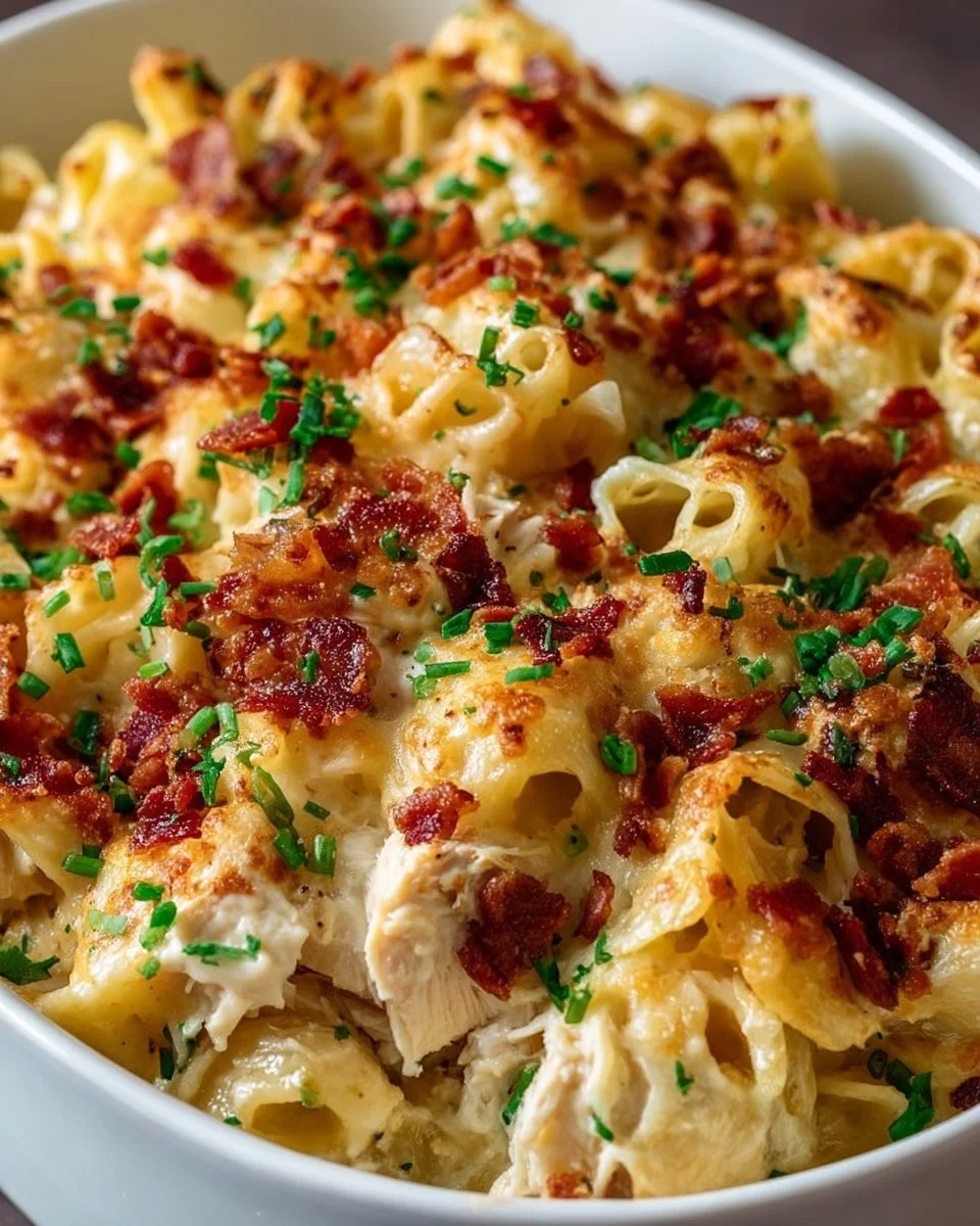 Delicious Crazy Good Casserole dish ready to be served.