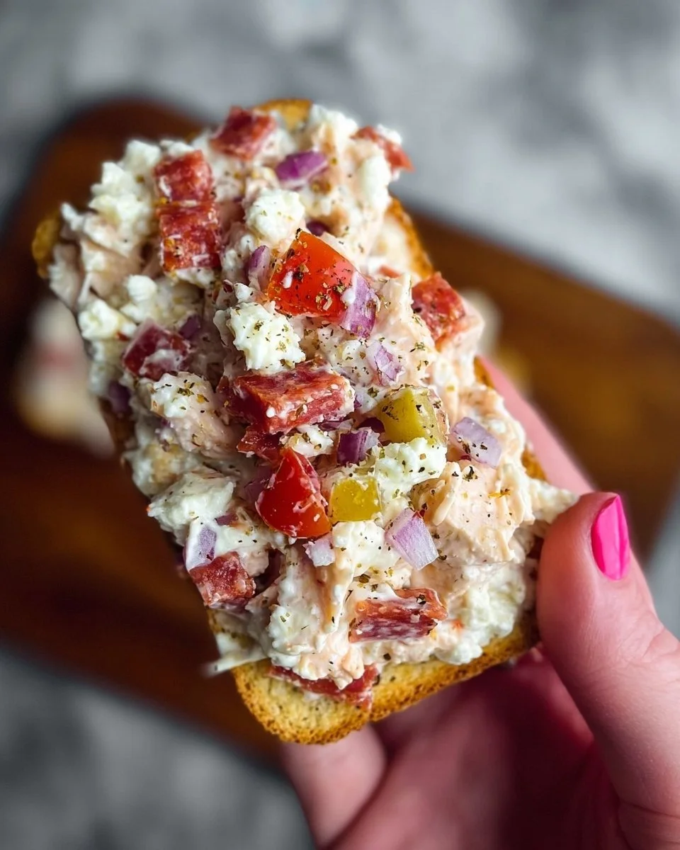 Italian Grinder Chicken Salad