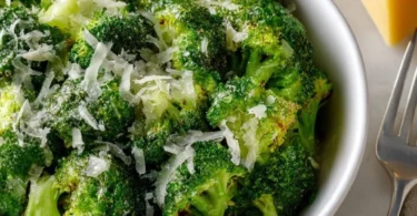 Delicious Longhorn Steakhouse broccoli recipe served on a plate