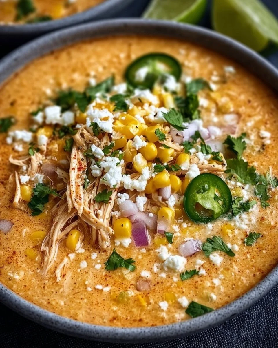 Mexican Street Corn Soup