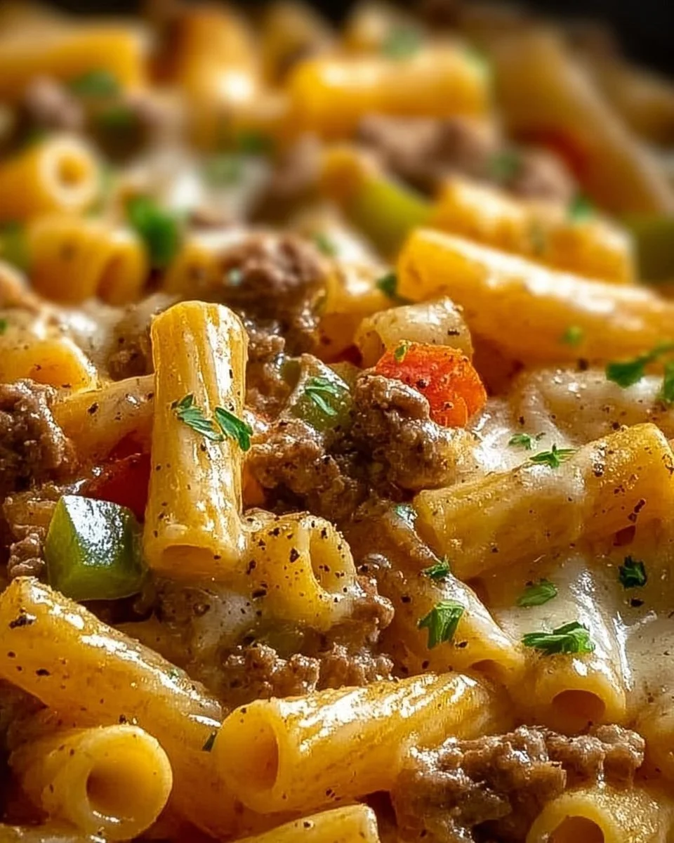 Philly Cheesesteak Pasta